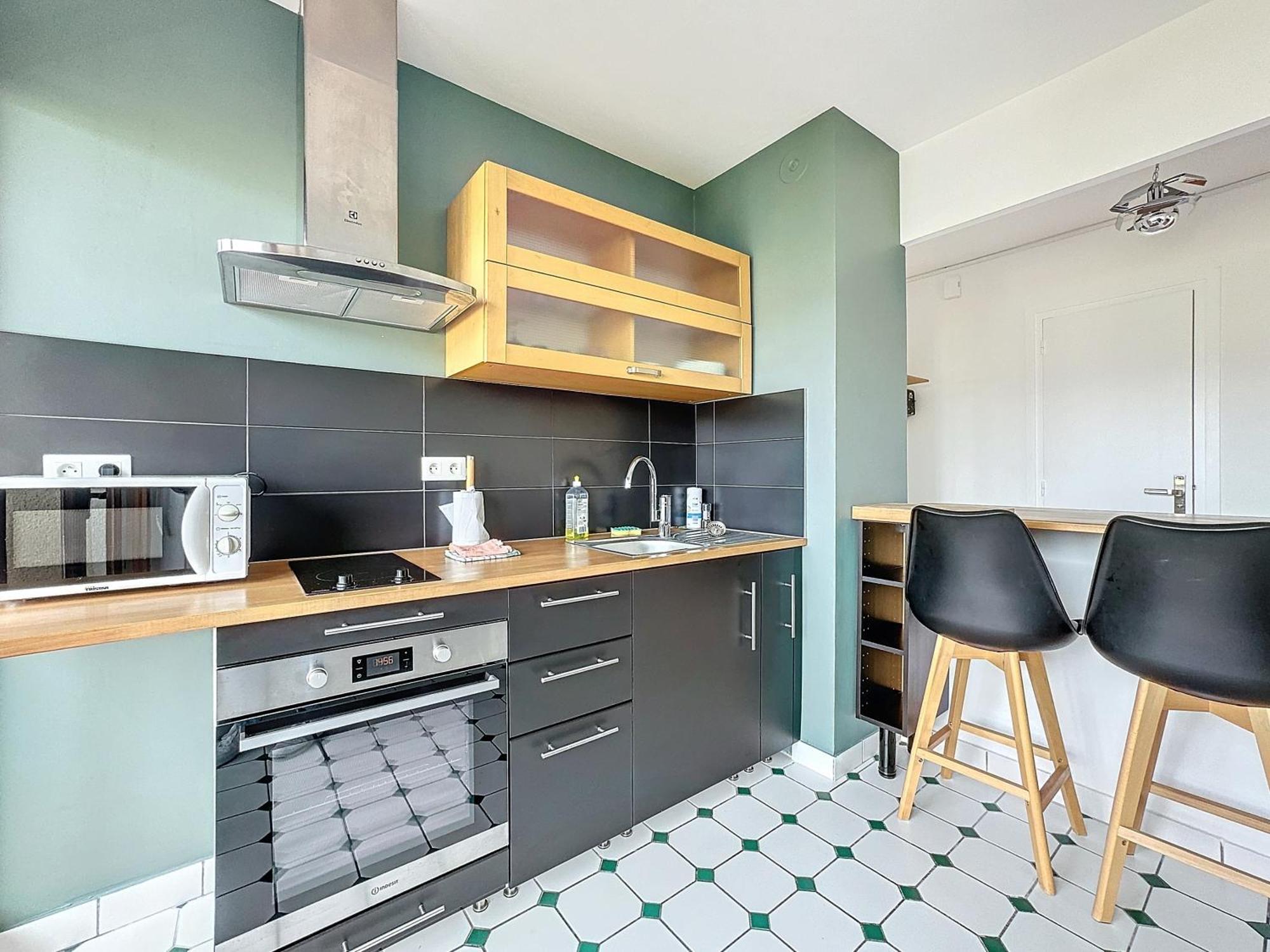 La Lassolas - Charmant T2 Avec Balcon Et Garage Chamalières Exterior foto